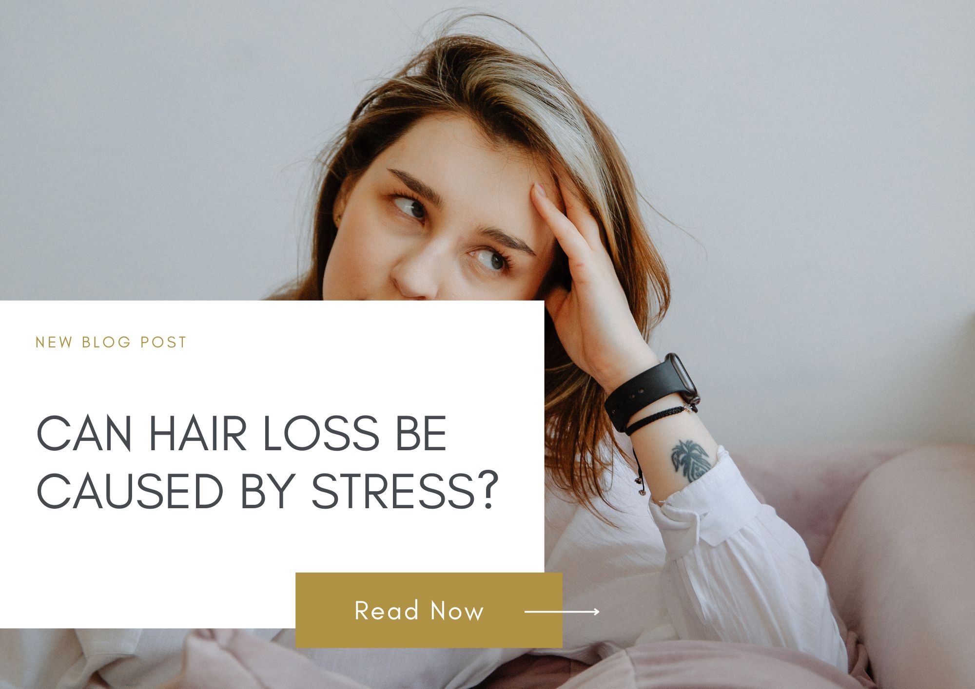 Can hair loss be caused by stress?
